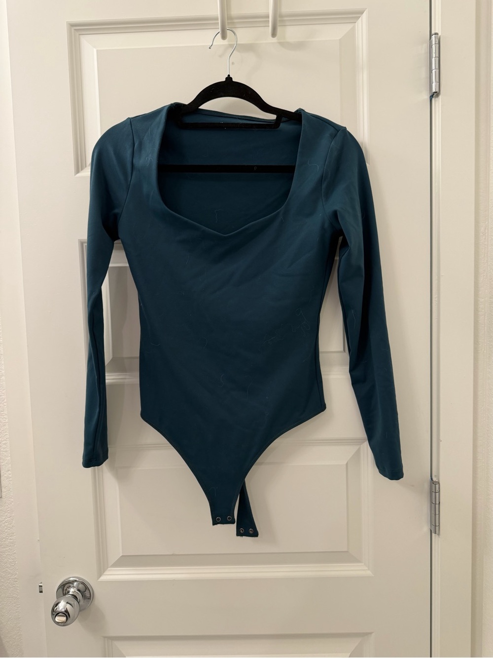 Abercrombie & Fitch Long Sleeve Scoop Neck Bodysuit